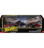 Hot Wheels Premium Toplayıcı Teşhir Setleri, 3 Otomobil Ve 1 Taşıyıcı