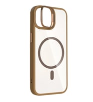Joko Apple iPhone 11 Remim Lensli Magsafe Standlı Kapak - Kahverengi