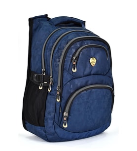 Konfores 1550-2226 Unisex Anatomik Yarasa Sırt Okul Çantası (Lacivert)