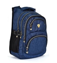 Konfores 1550-2226 Unisex Anatomik Yarasa Sırt Okul Çantası (Lacivert)