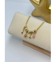Ayıcık Detay Charm Çelik Bileklik