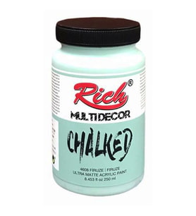 RİCH MDC-250-4608 MULTİ DECOR CHALKED 250 CC FİRUZE