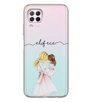 Huawei Anne Kız Tasarımlı Şeffaf Telefon Kılıfı
