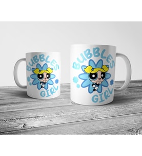 Pixxa Powerpuff Girls Bubbles Kupa Bardak  