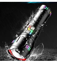 Pro F-3002 Alüminyum TG LED Gece Şeritli Type-C Şarjlı El Feneri