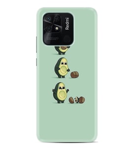 Xiaomi Poco X3 Pro M4 Pro X4 Pro C40 10C Kılıf Desenli Silikon Avokadolar1352