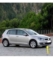 VW Golf 7 2013-2017 Ön Tampon Alt Kaplama Spoyler 5G0805915