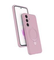 Samsung Galaxy S25 Fe Regal Magsafe Standlı Kapak - Açık Pembe