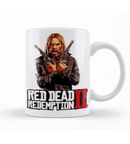 Red Dead Redemption  Micah Bell Kupa Bardak Porselen