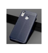 Huawei Honor 8A Uyumlu Kılıf Zore Niss Silikon Kapak (Lacivert)