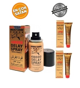 1 DELAY 48000 GECİKTİRİCİ SPREY + 2 DELAY 48000 GECİKTİRİCİ KREM