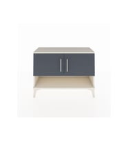 Arges Şifonyer 2 Raflı 2 Kapaklı 88x30x64 Aytaşı-Antrasit