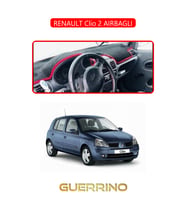 RENAULT Clio 2 AIRBAGLITORPİDO KORUMA HALISI KIRMIZI KENAR