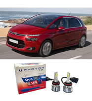 Citroen C4 Picasso Led Xenon Uzun Far Ampulü H1 Duo Yeni Seri Beyaz 2006 - 2019