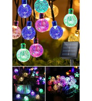 sonx 10 Metre 50 Top Güneş Enerjili Solar Led Işık Dekoratif Rgb