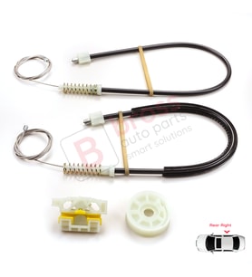 Renault Laguna MK3 2007-2015 5-Kapı 827000001R İçin Elektrikli Arka Sağ Cam Kriko Tamir Seti