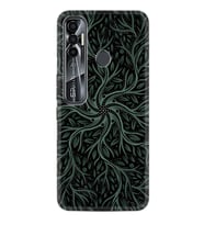 Tecno Spark 6 6 Go 8C 8 Pro 7 7 Spark 9 Pro Kılıf Desemli Silikon Sarmaşıklar 1675