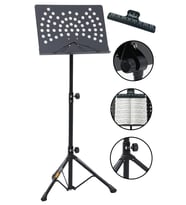 Lastvoice NT-109 PRO Şef Tipi Büyük Boy Yüksek Kaliteli Nota Sehpası Standı Seti