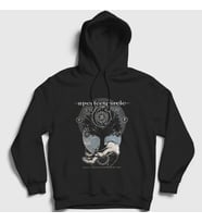 Presmono Unisex Siyah San Antonio A Perfect Circle Kapüşonlu Sweatshirt 455807tt