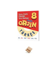Orjin LGS 2027 Türkçe Konu Özetli Soru Bankası + Telefon Standı
