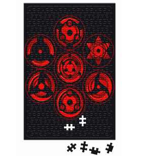 Sharingan Puzzle 240 Parça Yapboz