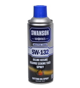 Swanson Works Delme Kesme Kılavuz Çekme Yağı Sprey 400 ML (Şeffaf Hologram)