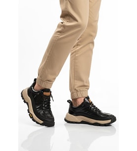 Guja 26k570 Erkek Hakiki Deri Lastik Bağcıklı Sneaker