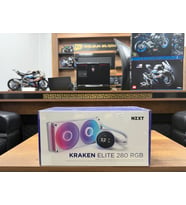 NZXT Kraken Elite 280RL-KR28E-W2 280mm LCD RGB Beyaz İşlemci Sıvı Soğutucu