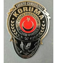 YAKIN KORUMA CÜZDAN ROZETİ (METAL)-SATIN/AL,YAKIN KORUMA KIMLIK KARTLI PERSONELE SATILIR.-SIVILE SATILMAZ