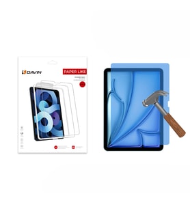Lexroo iPad Air 13 2025 M3 Kağıt Hisli Mat Paper Like Ekran Koruyucu - Şeffaf