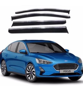 Ford Focus 4 4'Lü Mugen Cam Rüzgarlığı Kromlu 2018 Ve Üzeri