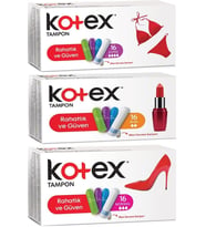 Kotex Tampon Süper - Mini - Normal 48 Li Karma Set (3PK*16)