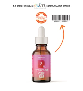 Hyaluronik Asit %7 Serum Kuru Ciltler için Nemlendirici