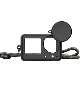 Ayex DJI Osmo Action 5 Pro / Action 4 / Action 3 Uyumlu Silikon Koruyucu Kılıf S6-PTC-011-TDJ