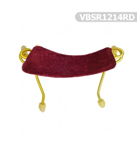 Manuel Raymond VBSR1214RD Keman Yastığı (Kırmızı 1/2-1/4)  Metal Gövde Çocuklar İçin Renkli