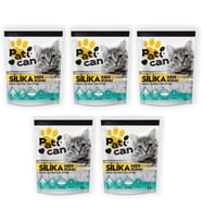 5 ADET SİLİKA KRİSTAL KEDİ KUMU 3.8 LT