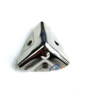 Northcity Dekoratif Kutu Köşesi - 35x22mm Nikel Sandık Köşesi (100 Adet)