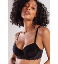 Golshan Garland Big size Plunge Bra, Black Konforlu ve Şık Sütyen
