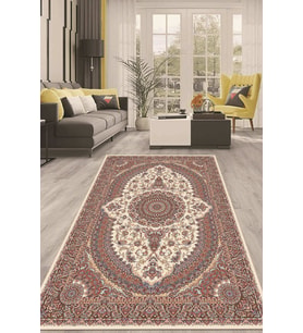 Dijital Kaymaz Taban Yıkanabilir Modern Renkli Salon Halısı Mutfak Halısı Yolluk ND-HT-51 (Çok Renkli)