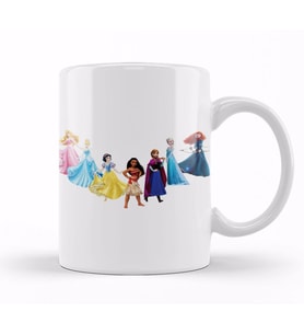 Disney Princesses Are Humans After All 01 Kupa Bardak Porselen