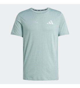 adidas JI9373 M ULTI MET T Erkek T-Shirt (Yeşil)