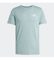 adidas JI9373 M ULTI MET T Erkek T-Shirt (Yeşil)