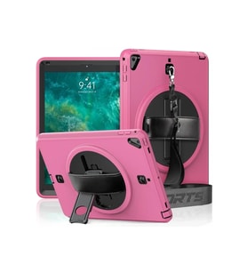 Mey İthalat® iPad 5 Air 9.7 Kılıf Strap-C Otterbox Tablet Kapak - Pembe