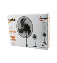 18 İNÇ SANAYİ VANTİLATÖR 3 METAL KANAT: ÇAP:56CM - Y: 140CM - 3 KADEME HIZ 80W (5690)