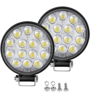 Space Yuvarlak 14 Led Beyaz Sis Lambası Adet / LASS316