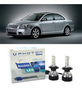 Toyota Avensis Led Xenon Kısa Far Ampulü H7 Access Yeni Seri Beyaz 2003-2006