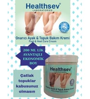 Healthsev Onarıcı Ayak Bakım & Topuk Çatlak Kremi 200 ml