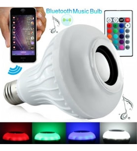 Kumandalı Bluetooth Led Ampul