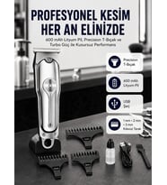 Lexroo Saç Sakal Kesme Makinesi Lazer Epilasyon Öncesi Kısaltma Makinesi