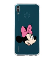 Huawei Y9 2019  Kamera korumalı Kapak Minnie Mouse Tasarımlı  Şeffaf Kılıf